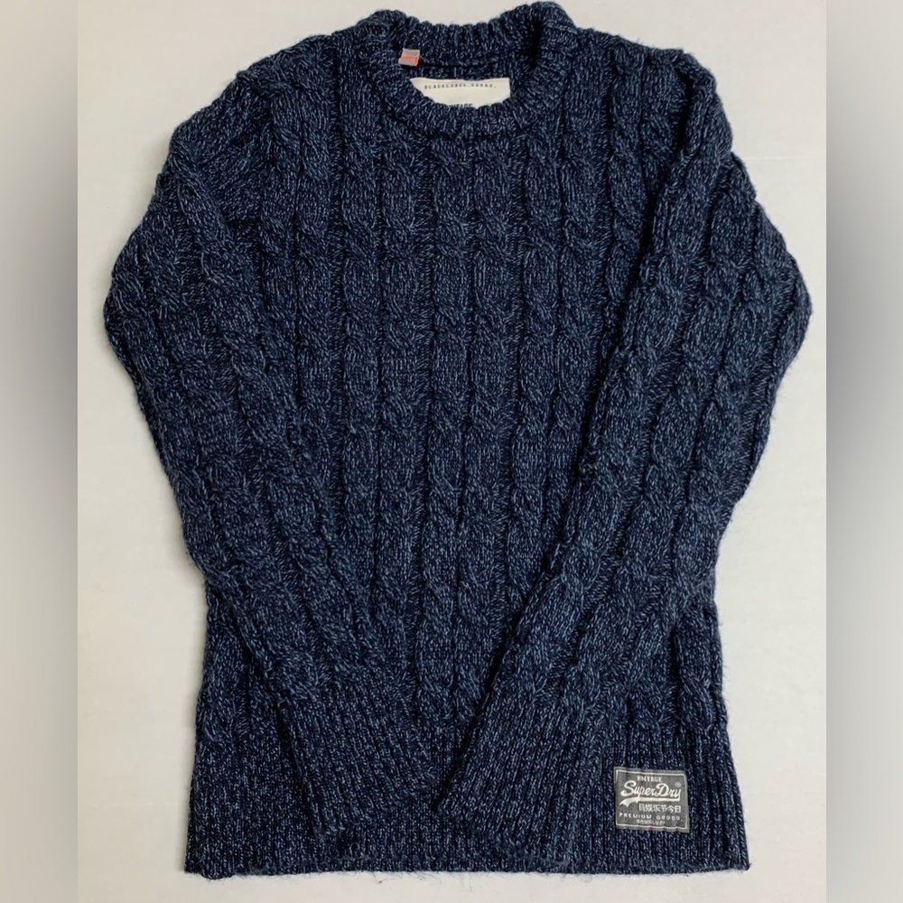 Superdry Navy Blue Crewneck Sweater